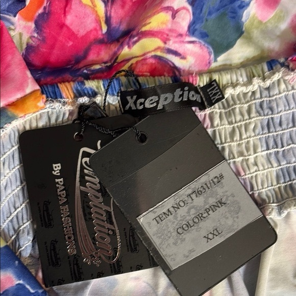 Floral Sleeveless Dress - Multicolor NWT size XXL - Picture 5 of 5